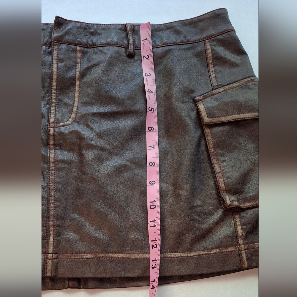 Princess Polly Brown Mini Skirt - Picture 10 of 15